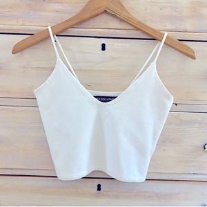 Groceries Apparel Organic Cotton Cropped Top XS